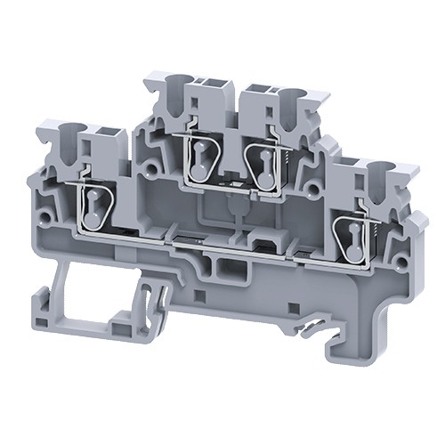 Double Level Spring Clamp Terminal Blocks connectwell CXDL2.5