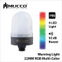MUCCO , RGB warning light, SNT-S74-RGB, SNT-S74-B-RGB , Waring light 22mm connected ,ไฟสัญญาณเตือน 22mm กันน้ำ ,ไฟสัญญาณเตือนเคริ่องจักร กันน้ำ มีเสียง , ไฟสัญญาณเตือนตู้คอนโทรล กันน้ำ มีเสียง , ไฟไซเรนเครื่องจักร ไฟสัญญาณกระพริบ ไฟสัญญาณติดค้าง มีเสียง